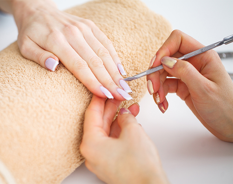 artificial-nail-service-light-concept